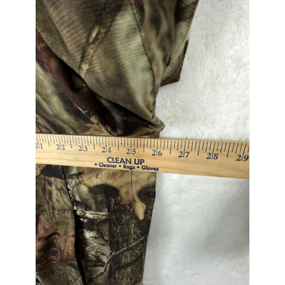 Mossy Oak Break-Up Infinity Camo Jacket Mens XL W/Hood Full Zip Hunting - Picture 13 of 15